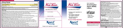 Pain Away Label (Xpect Pain Away Box Image)